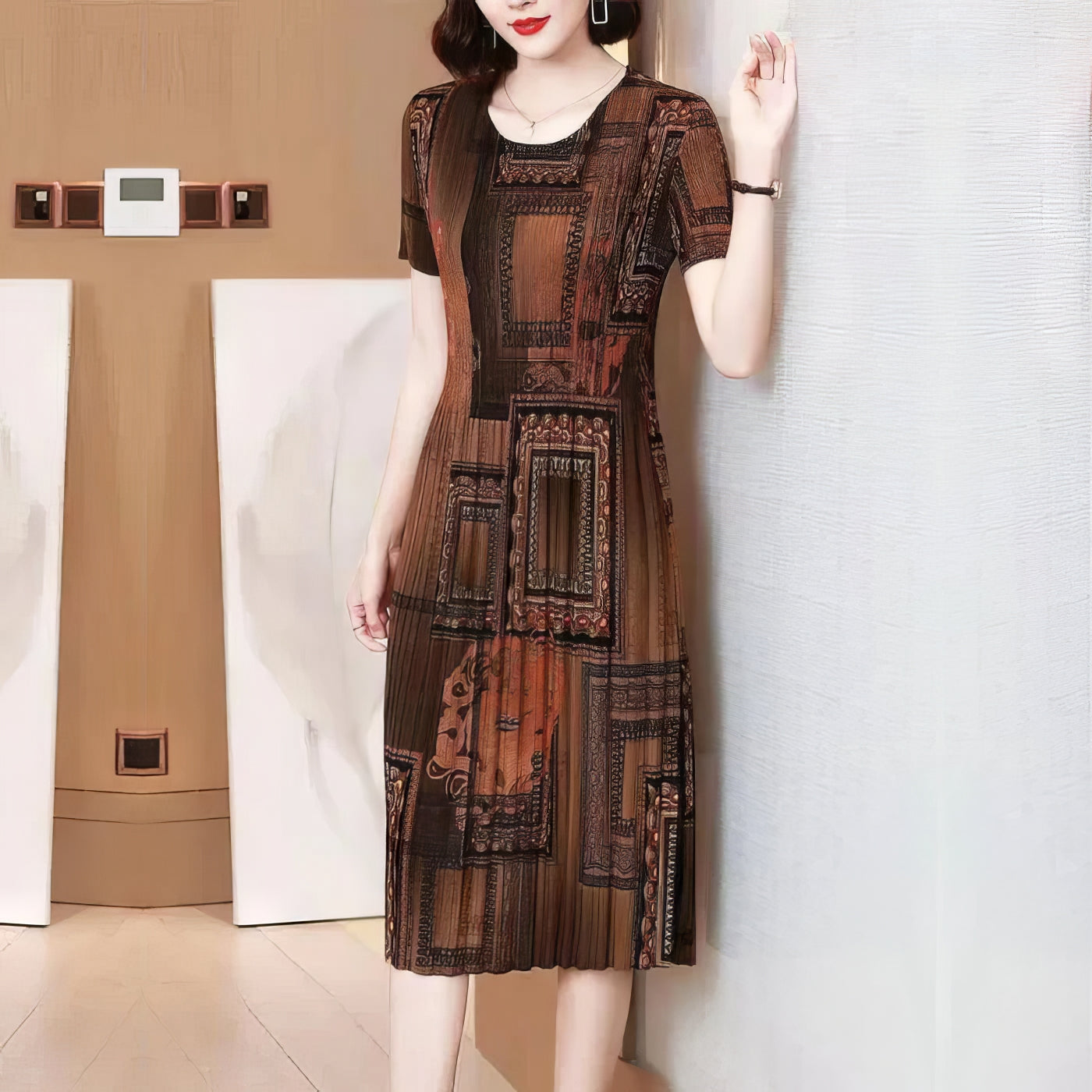 Vestido estampado Camila