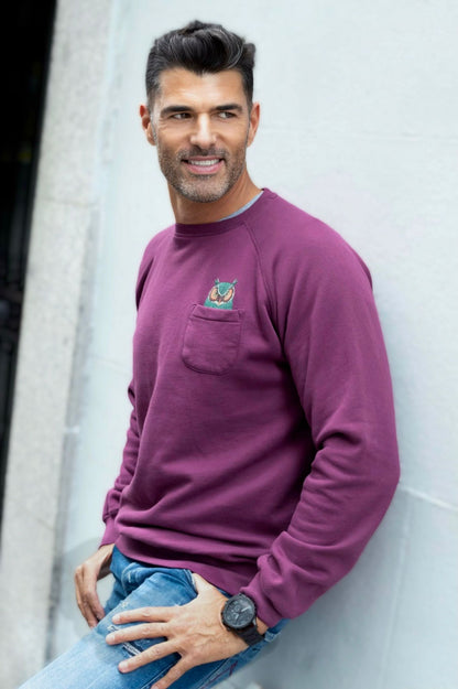 Owl - Sudadera Orgánica con Estilo Salvaje