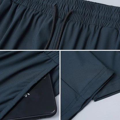 Pantalones de Correr Elásticos Transpirables Liam para Hombre – Joggers Livianos para Gimnasio, Entrenamiento y Deportes al Aire Libre