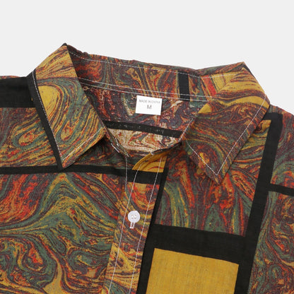 Camisa de Vacaciones Étnica Vintage de Claude Monet