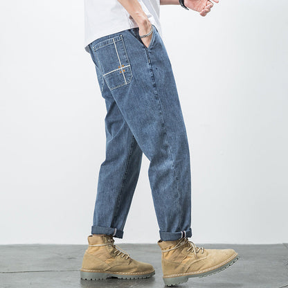 Ikki - Pantalón de Denim Confort