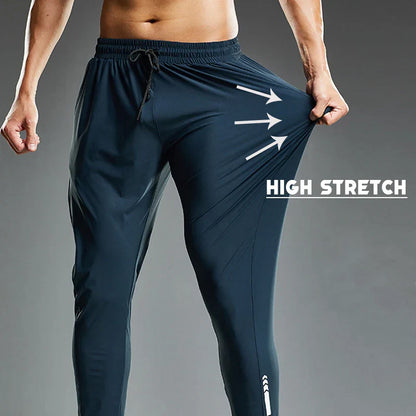 Pantalones de Correr Elásticos Transpirables Liam para Hombre – Joggers Livianos para Gimnasio, Entrenamiento y Deportes al Aire Libre