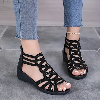 Sandalias ortopédicas cómodas Sara.