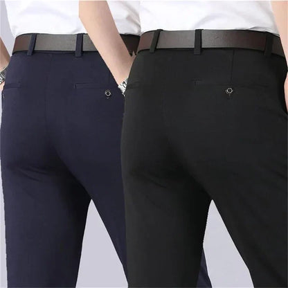 Pantalones elásticos clásicos y cómodos para hombre de Rob