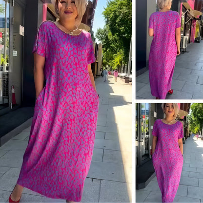 Vestido estampado de moda 2024